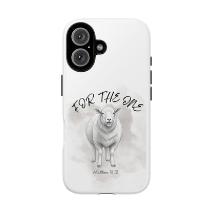 Phone Case — For The One Lamb Design Matthew 18:12
