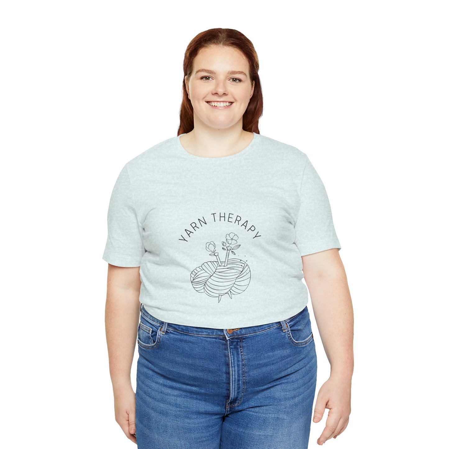 Yarn Therapy Tee — Knitting Lover T-Shirt