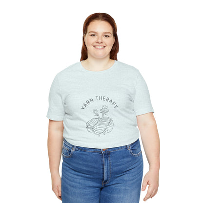 Yarn Therapy Tee — Knitting Lover T-Shirt