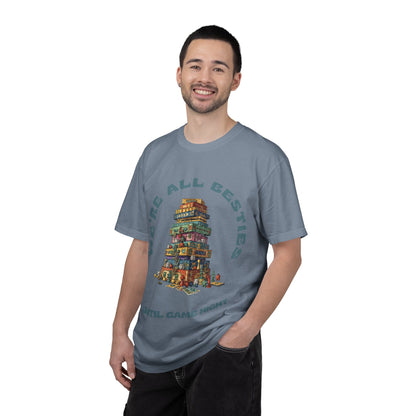 Game Night Besties T-Shirt — "We're All Besties Until Game Night" Graphic Tee