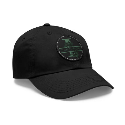 Hat  I dont uinderstand  Leather Patch Baseball Cap