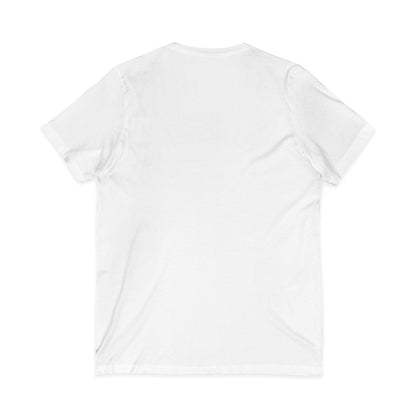 Audio Book Lover V‑Neck Tee  Only One More Chapter to Go Floral Bookshelf T‑Shirt