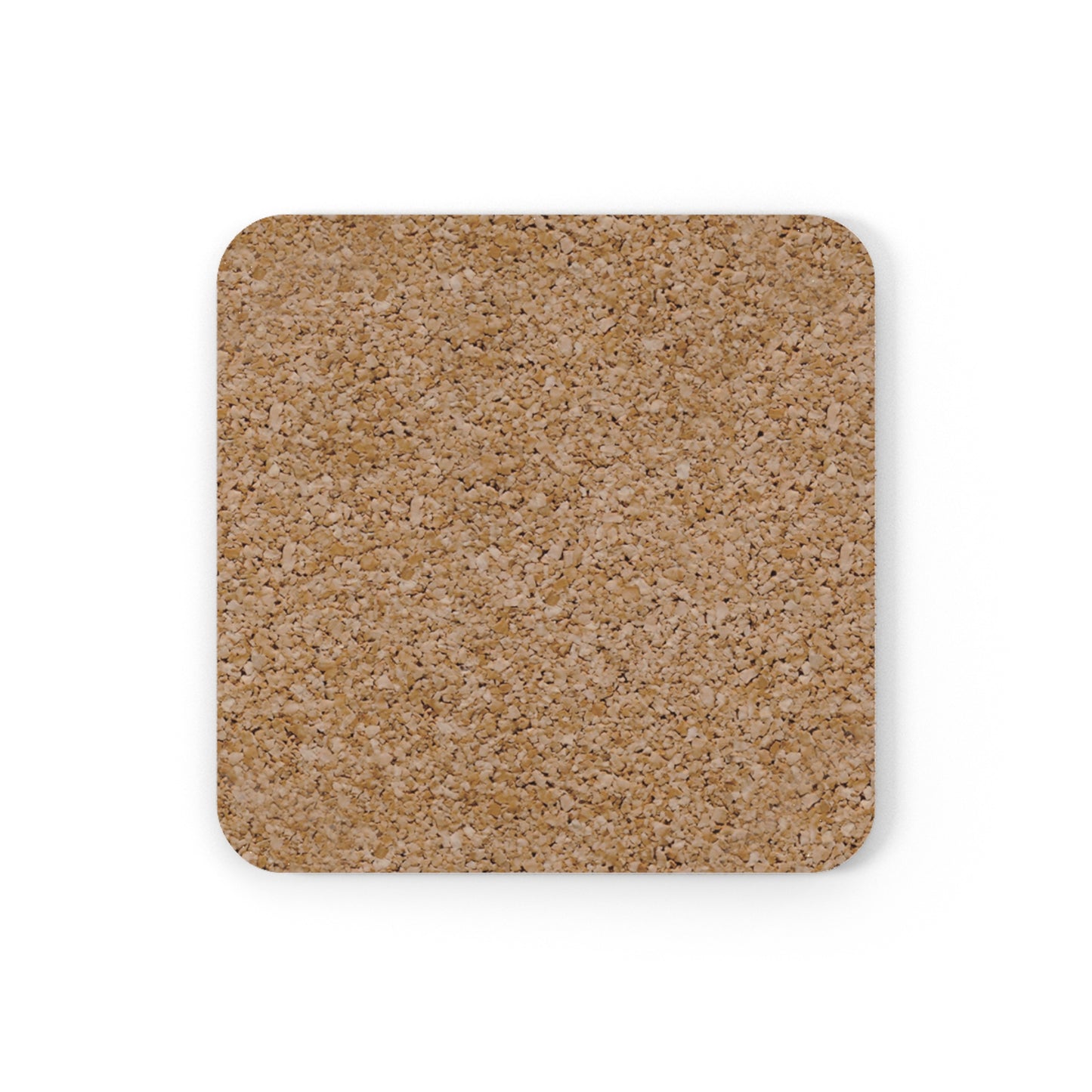Drink More Hard Cider Cork Back Coaster — Apple Cider Bar Drink Coaster