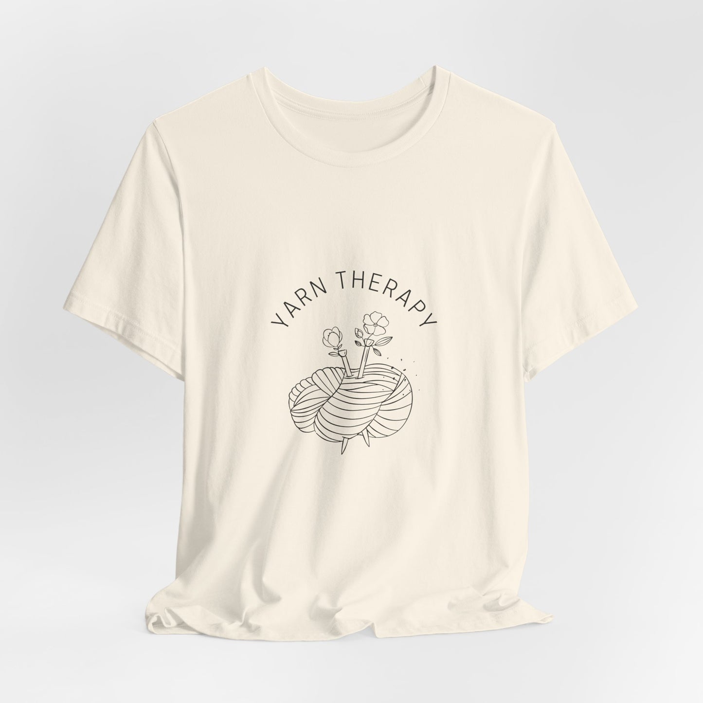 Yarn Therapy Tee — Knitting Lover T-Shirt