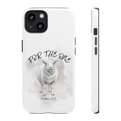 Phone Case — For The One Lamb Design Matthew 18:12