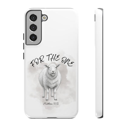 Phone Case — For The One Lamb Design Matthew 18:12