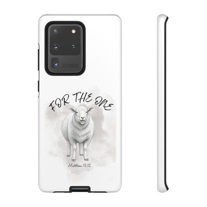 Phone Case — For The One Lamb Design Matthew 18:12
