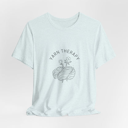 Yarn Therapy Tee — Knitting Lover T-Shirt