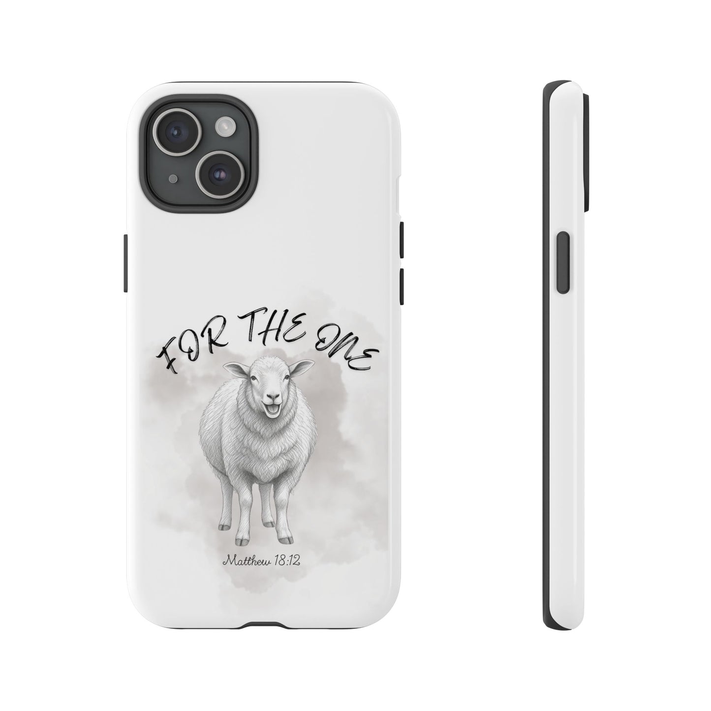 Phone Case — For The One Lamb Design Matthew 18:12