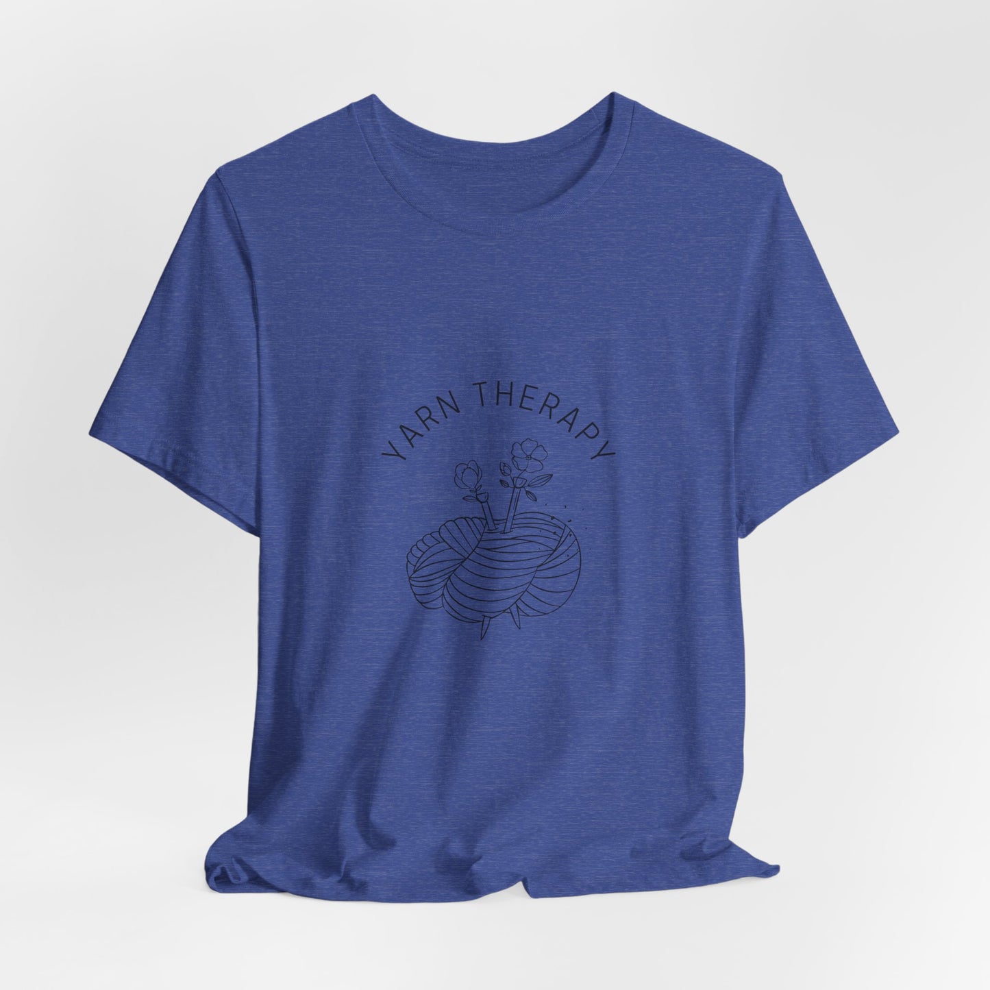 Yarn Therapy Tee — Knitting Lover T-Shirt