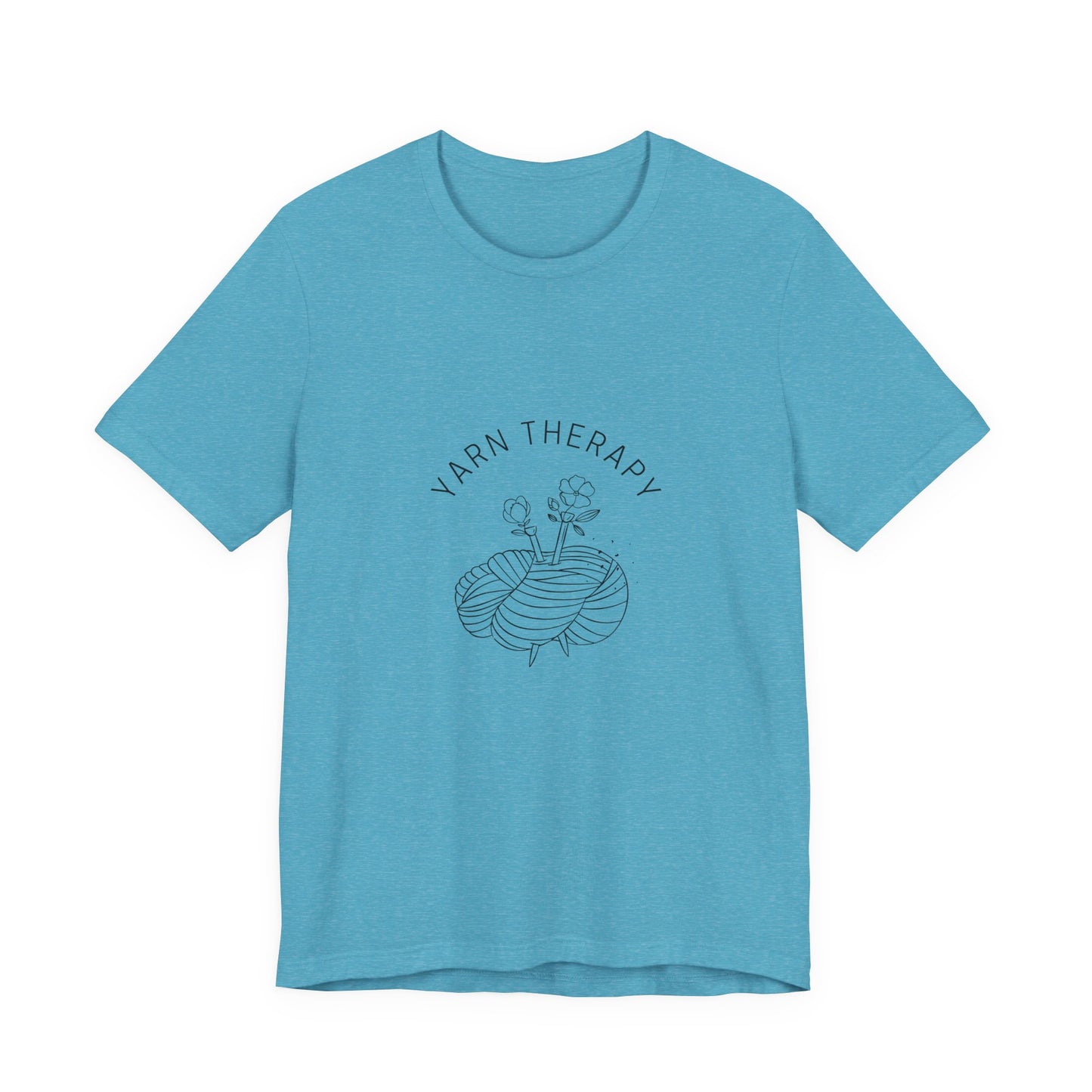 Yarn Therapy Tee — Knitting Lover T-Shirt