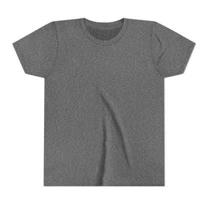 Home Schooled Youth Tee | Pastel Gradient Text, Back Print