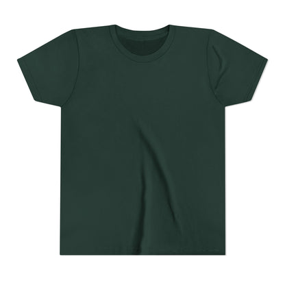 Home Schooled Youth Tee | Pastel Gradient Text, Back Print