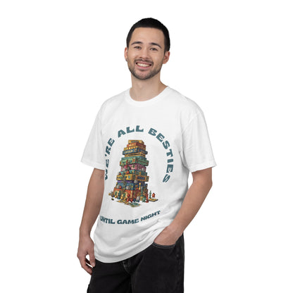 Game Night Besties T-Shirt — "We're All Besties Until Game Night" Graphic Tee