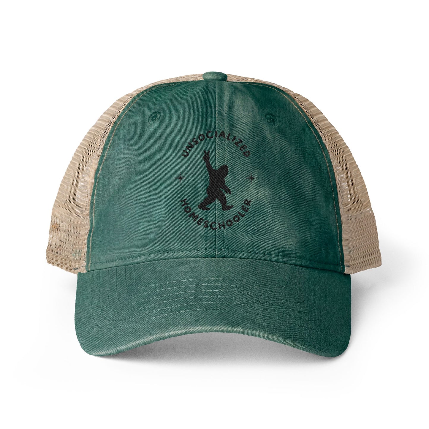 Women's Washed Mesh-Back Cap