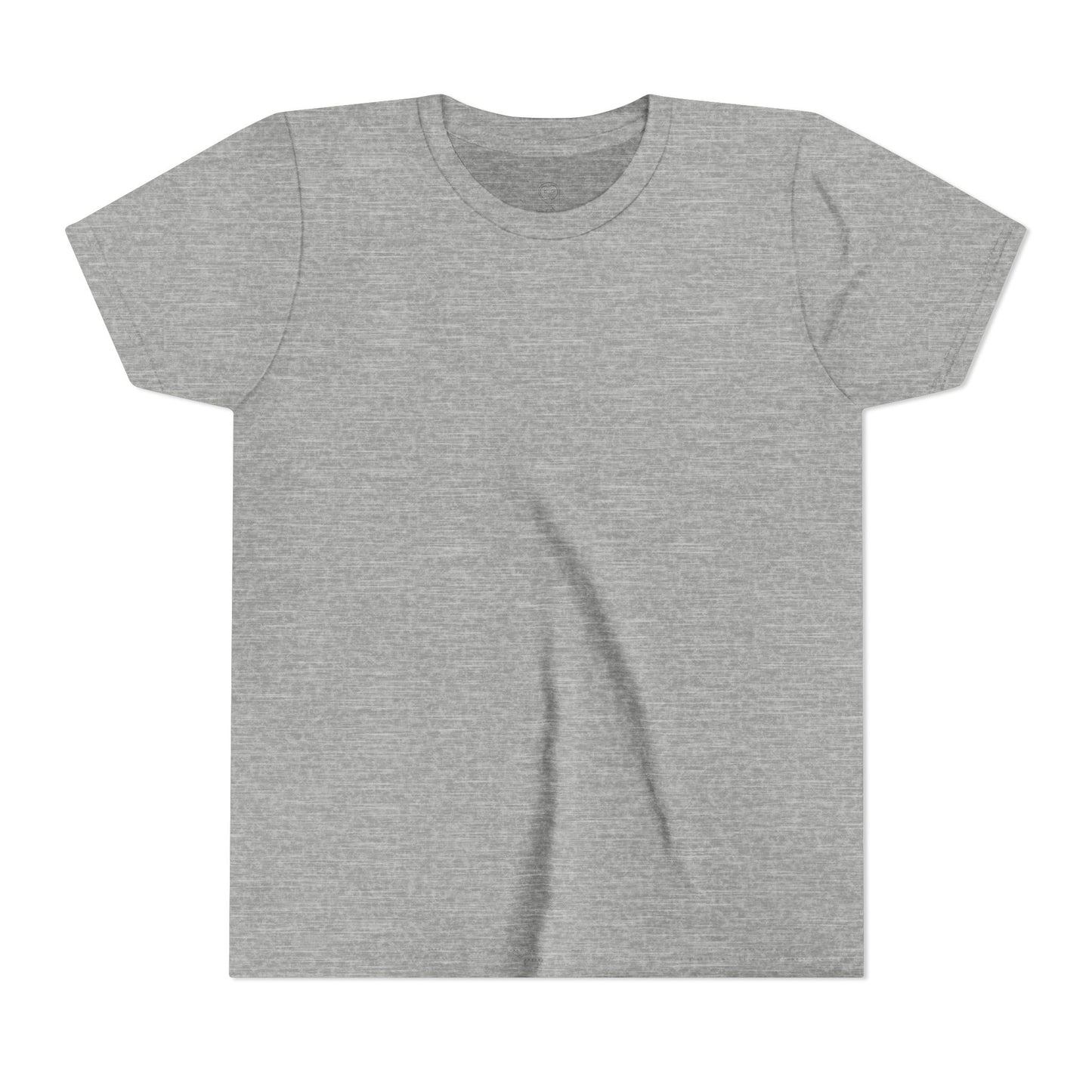 Home Schooled Youth Tee | Pastel Gradient Text, Back Print