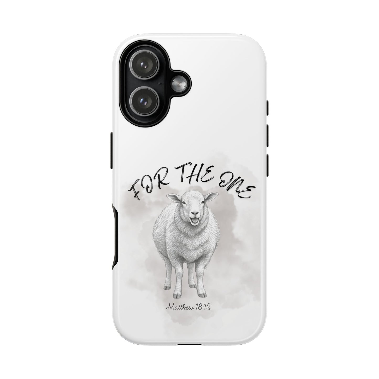 Phone Case — For The One Lamb Design Matthew 18:12