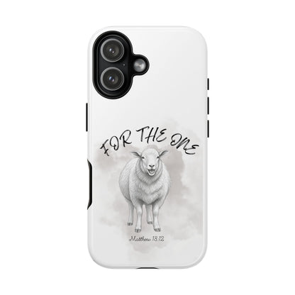 Phone Case — For The One Lamb Design Matthew 18:12