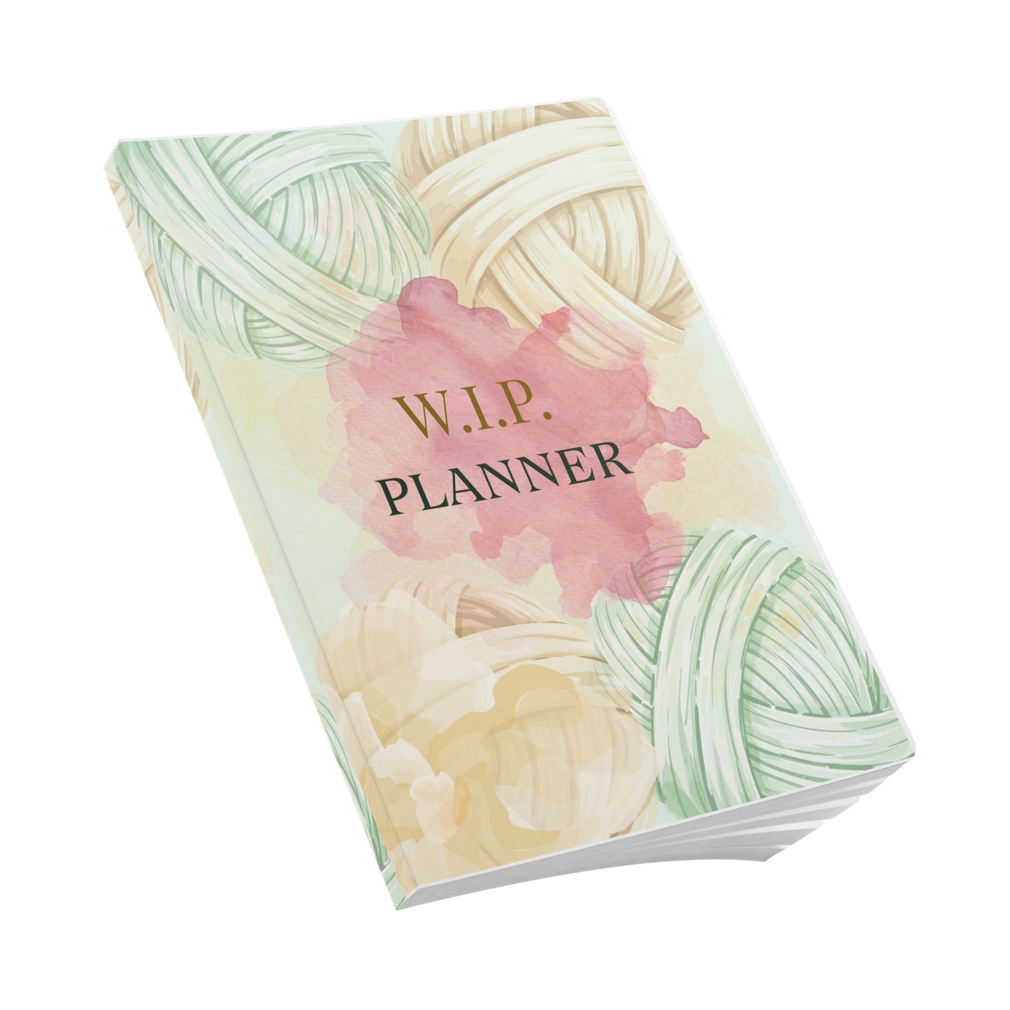 W.I.P. Planner Softcover Journal – Knitting Work-in-Progress Project Notebook