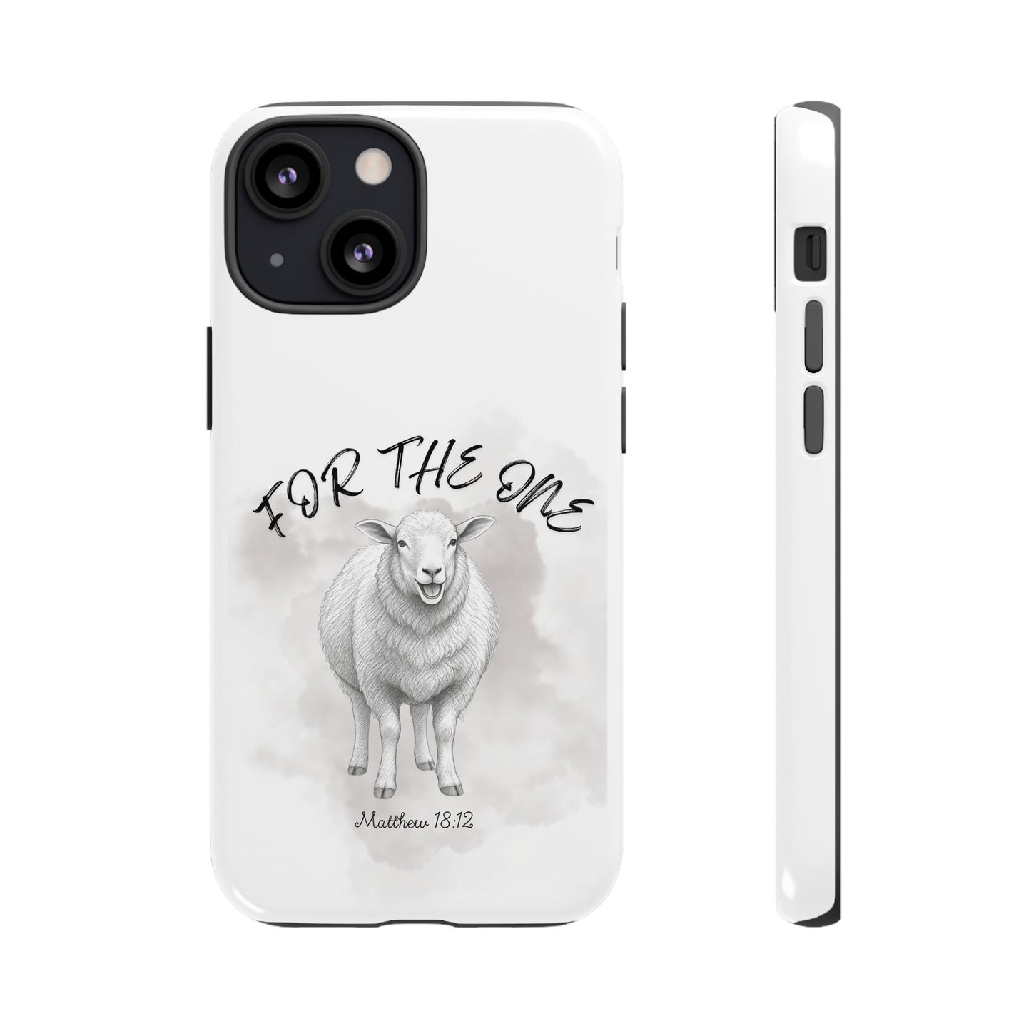 Phone Case — For The One Lamb Design Matthew 18:12