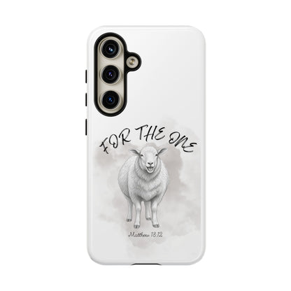 Phone Case — For The One Lamb Design Matthew 18:12