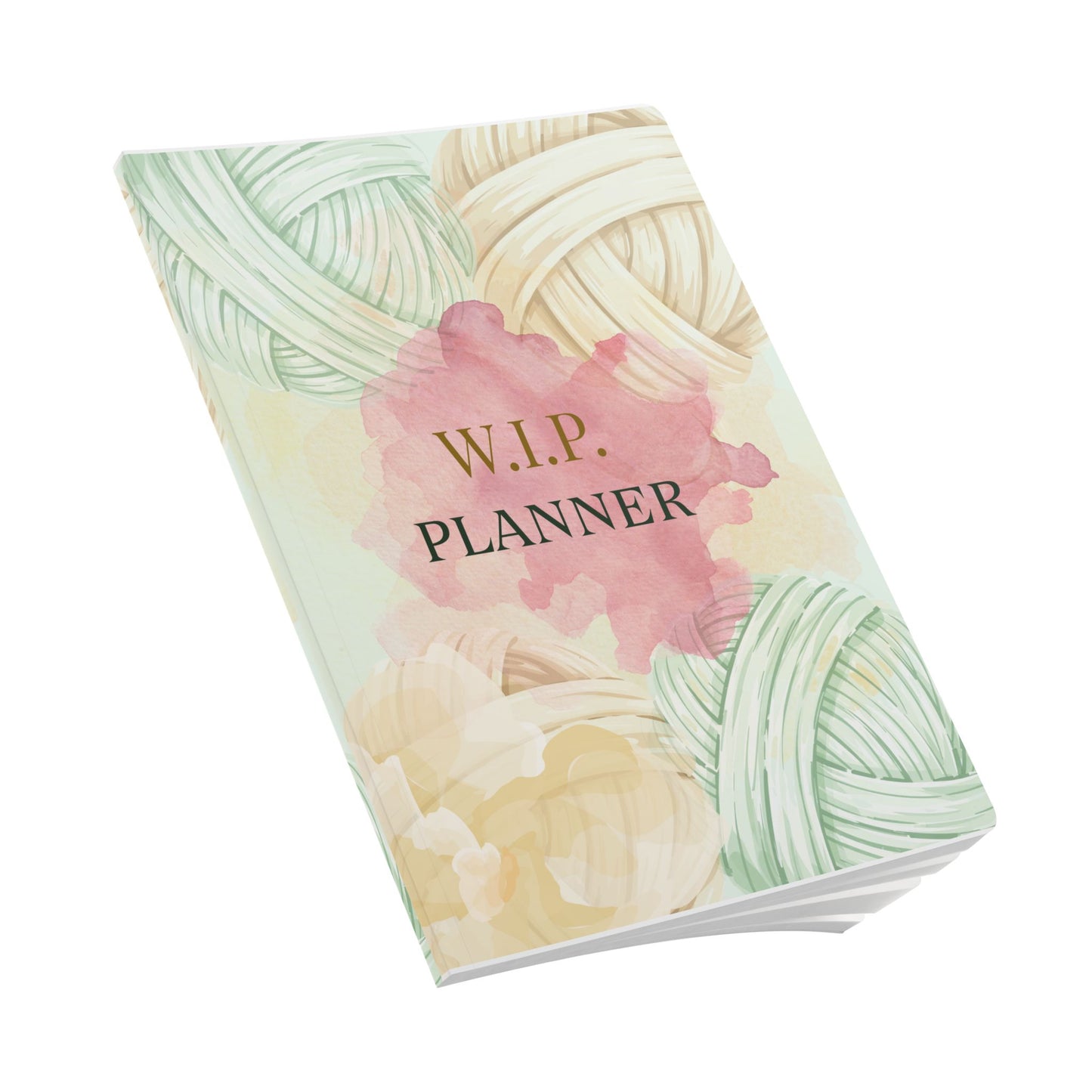 W.I.P. Planner Softcover Journal – Knitting Work-in-Progress Project Notebook