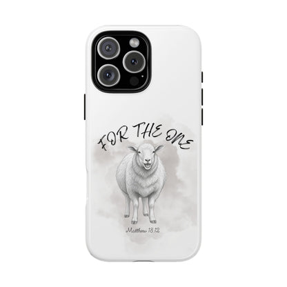 Phone Case — For The One Lamb Design Matthew 18:12