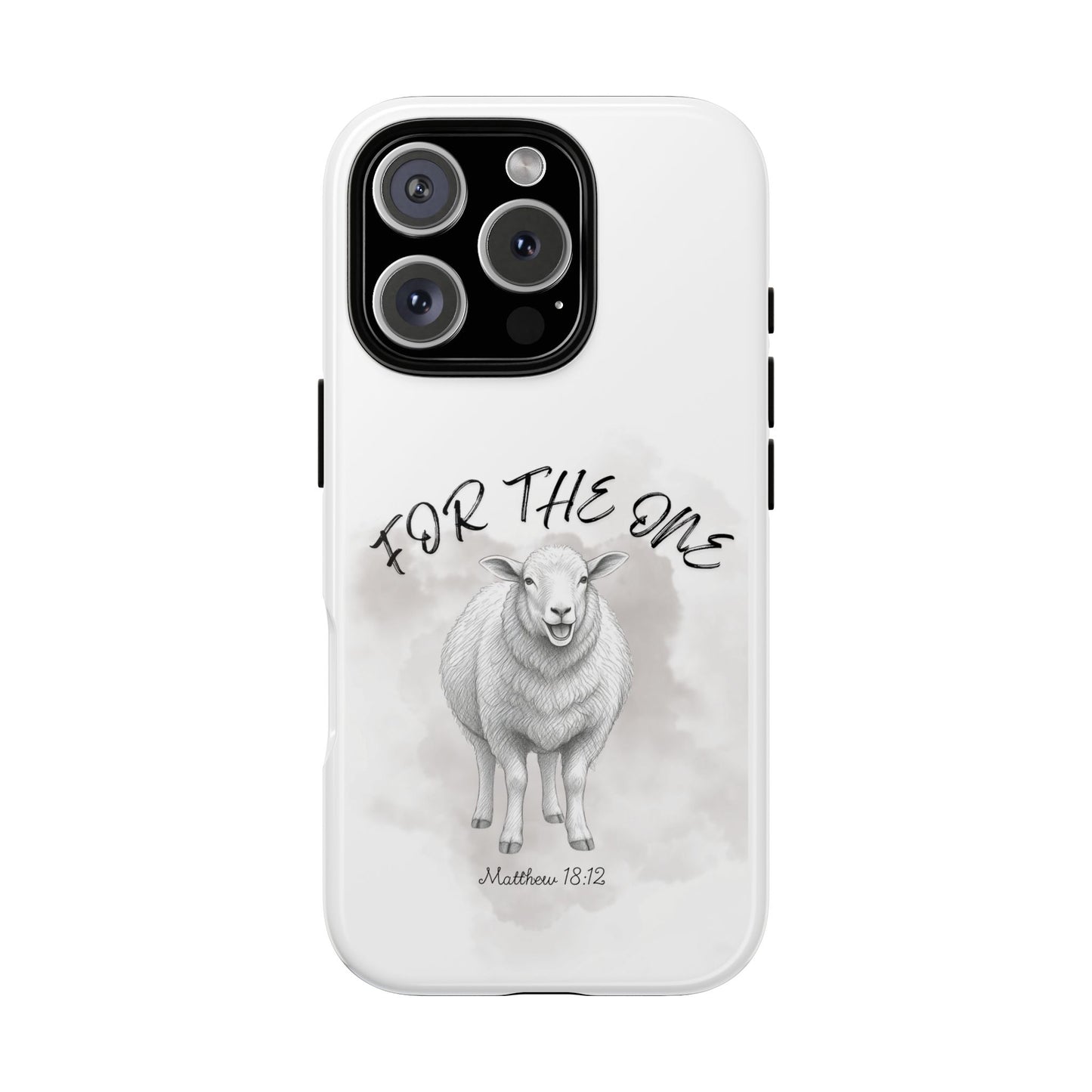 Phone Case — For The One Lamb Design Matthew 18:12