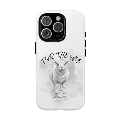 Phone Case — For The One Lamb Design Matthew 18:12